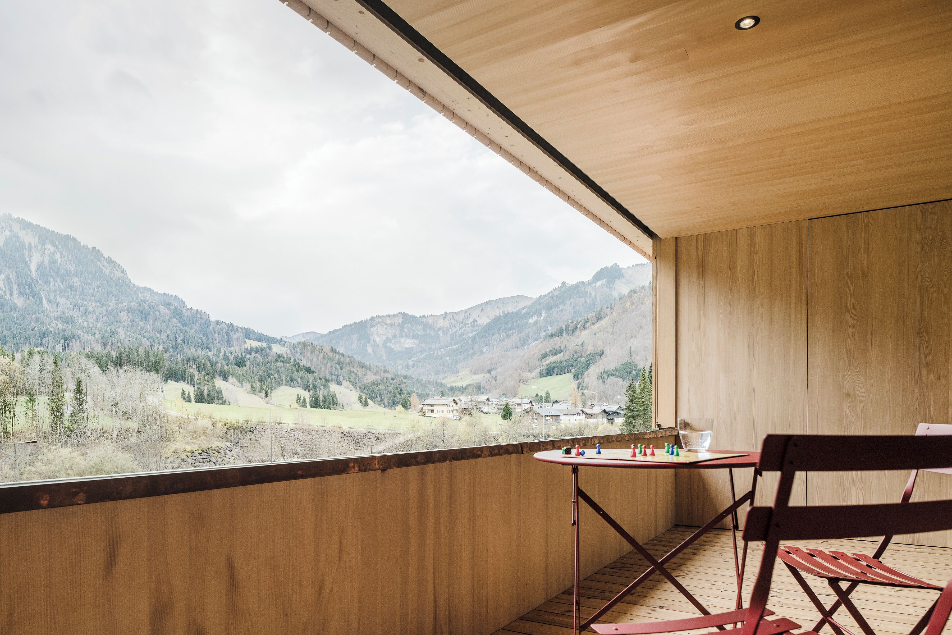 Vue sur les montagnes