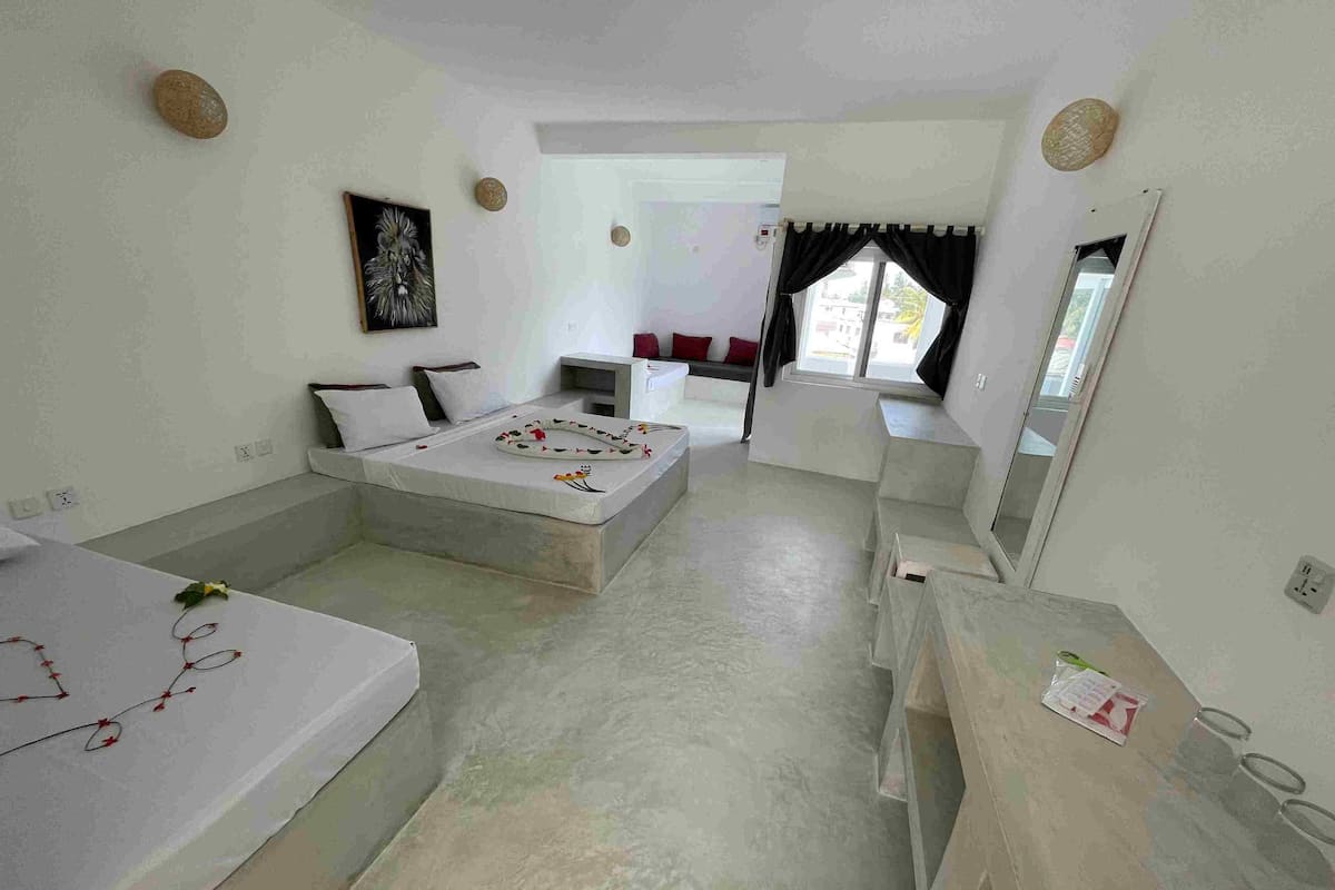Biancheria da letto di alta qualità, minibar, una cassaforte in camera