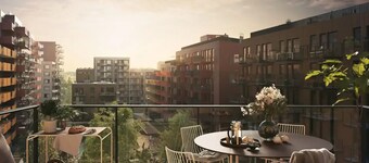 New Modern 2 room Apt, Lorenskog