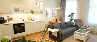 Elegant Apartment in the Historic Center, AC, wifi, Netflix, Quiet area