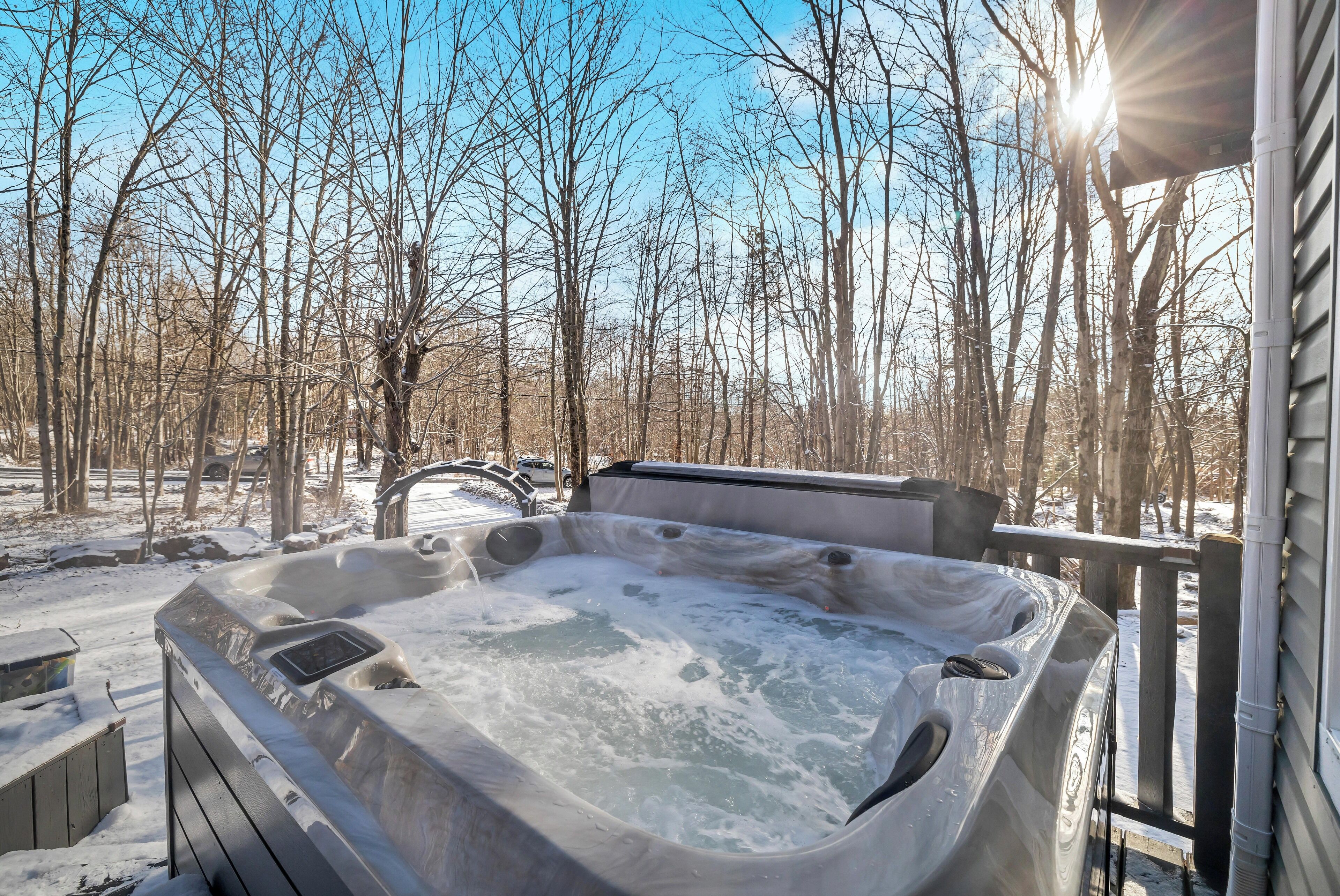 Bañera de hidromasaje exterior