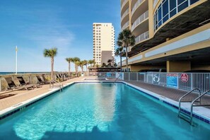 Indoor pool, outdoor pool - Luxury Penthouse Condo directly on the water (Panama City Beach)