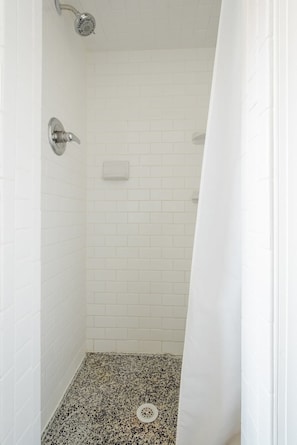 Shower, hair dryer