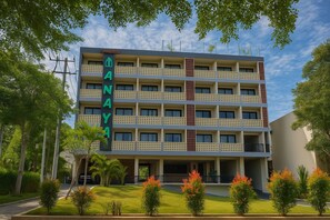 Fassade der Unterkunft