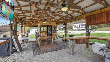 Opções para refeição ao ar livre