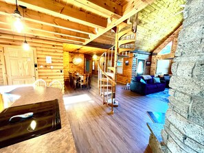 Interior - 7 Beds home near Lake Placid-New Remodel! AC, Hot Tub, Fireplace, Ski & Hiking! (Jay)