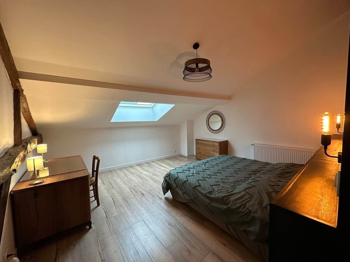 4 slaapkamers, een bureau, wifi