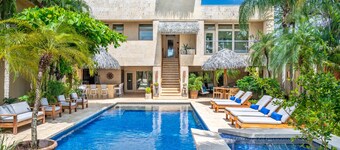 Private Luxurious Beachfront Villa with Chef, Household Staff, Concierge