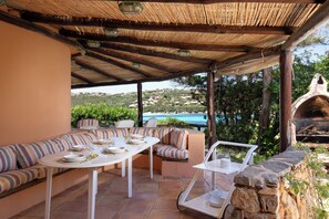 Departamento, vista al mar | Terraza o patio