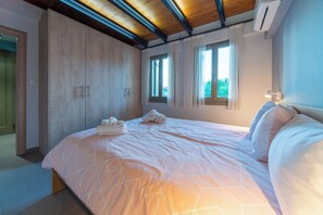 3 bedrooms, iron/ironing board, free WiFi, bed sheets - Villa Ambrosia, Beach house, Pelion II (Platanidia)