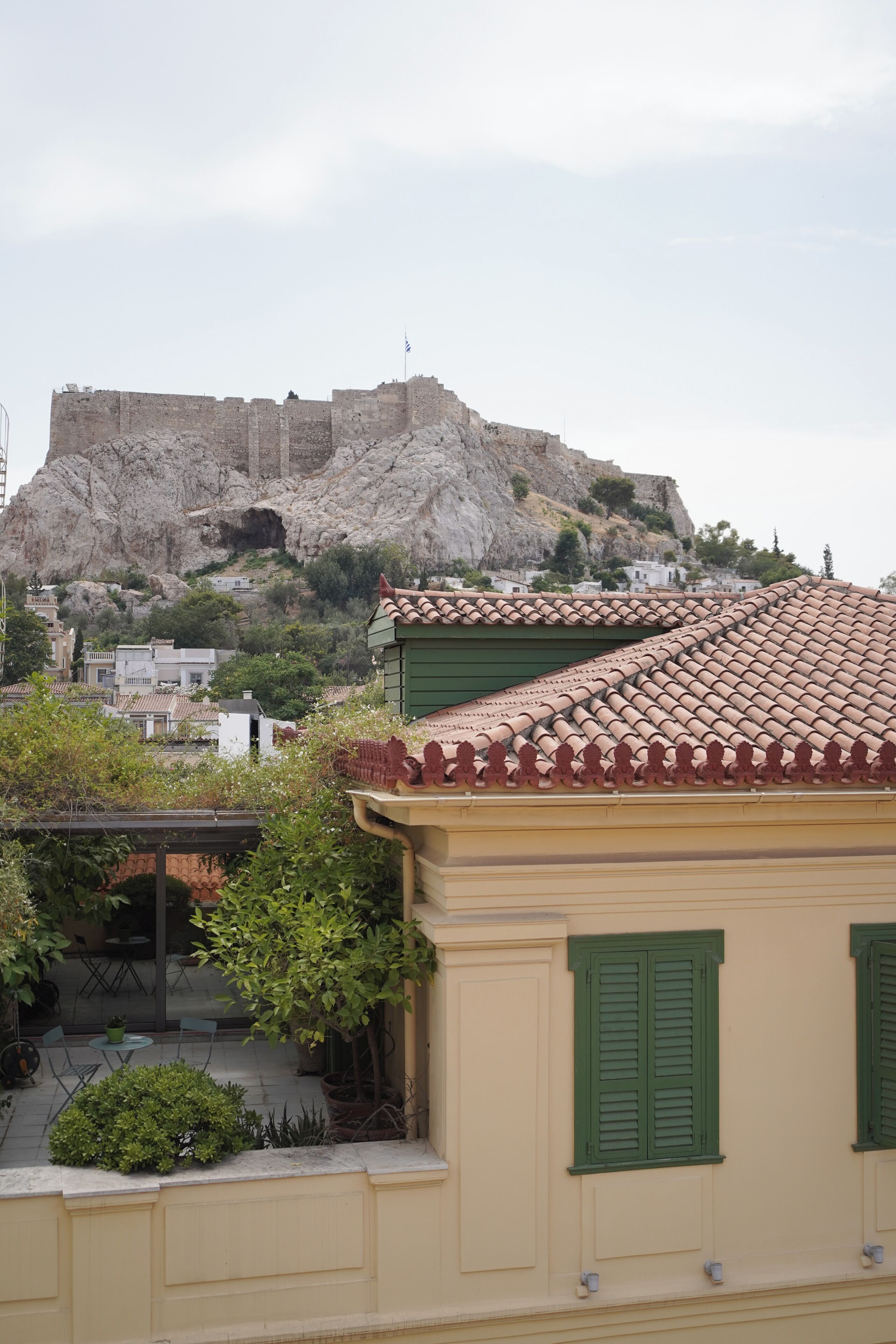 Vue depuis l’hébergement