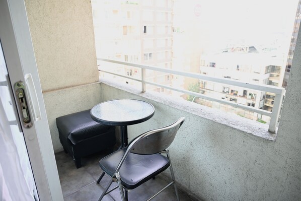 Appartamento Tradizionale, 1 camera da letto, angolo cottura, vista giardino | Terrazza/patio