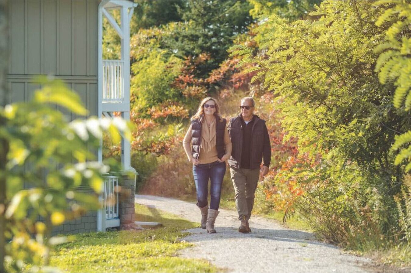 Overnattingsstedets uteområder