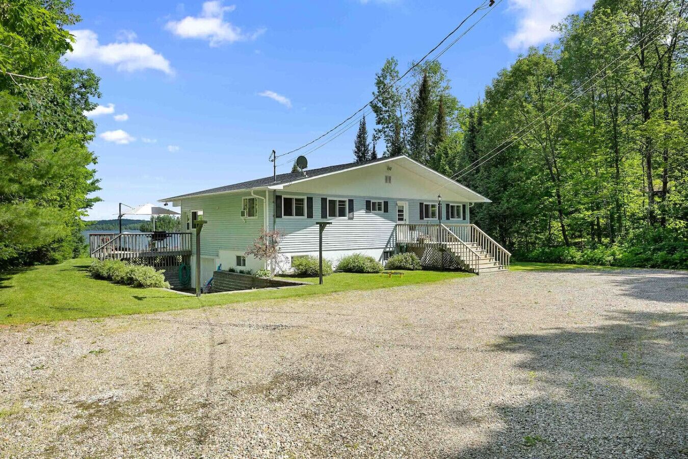 Outside view of the house