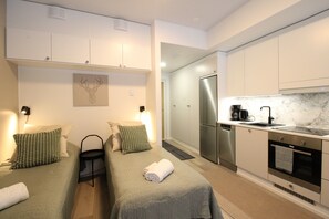 Classic Studio, Balcony | Iron/ironing board, free WiFi