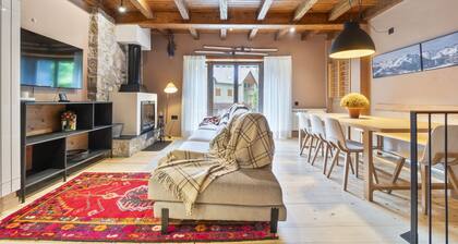 Luderna - Casa con terraza Somont