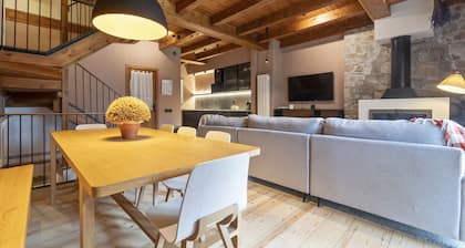 Luderna - Casa con terraza Somont