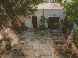 Outdoor dining - Maison Rouge - Room #3 (Christiansted)