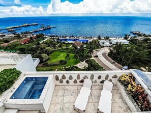 Property grounds - Luxurious Oceanfront Penthouse with Spectacular Views (Cancún)