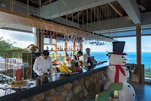 Apartment | Bar (on property) - Oceanview Duplex With Private Pool in Koh Samui (Koh Samui)