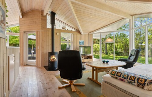 Stunning home in Glesborg with sauna