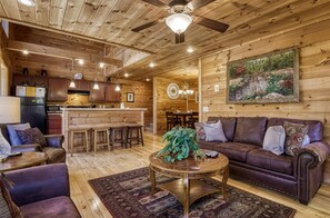 House, Multiple Beds (Fort Knoxx #324) | Living area - Fort Knoxx #324 (Sevierville)