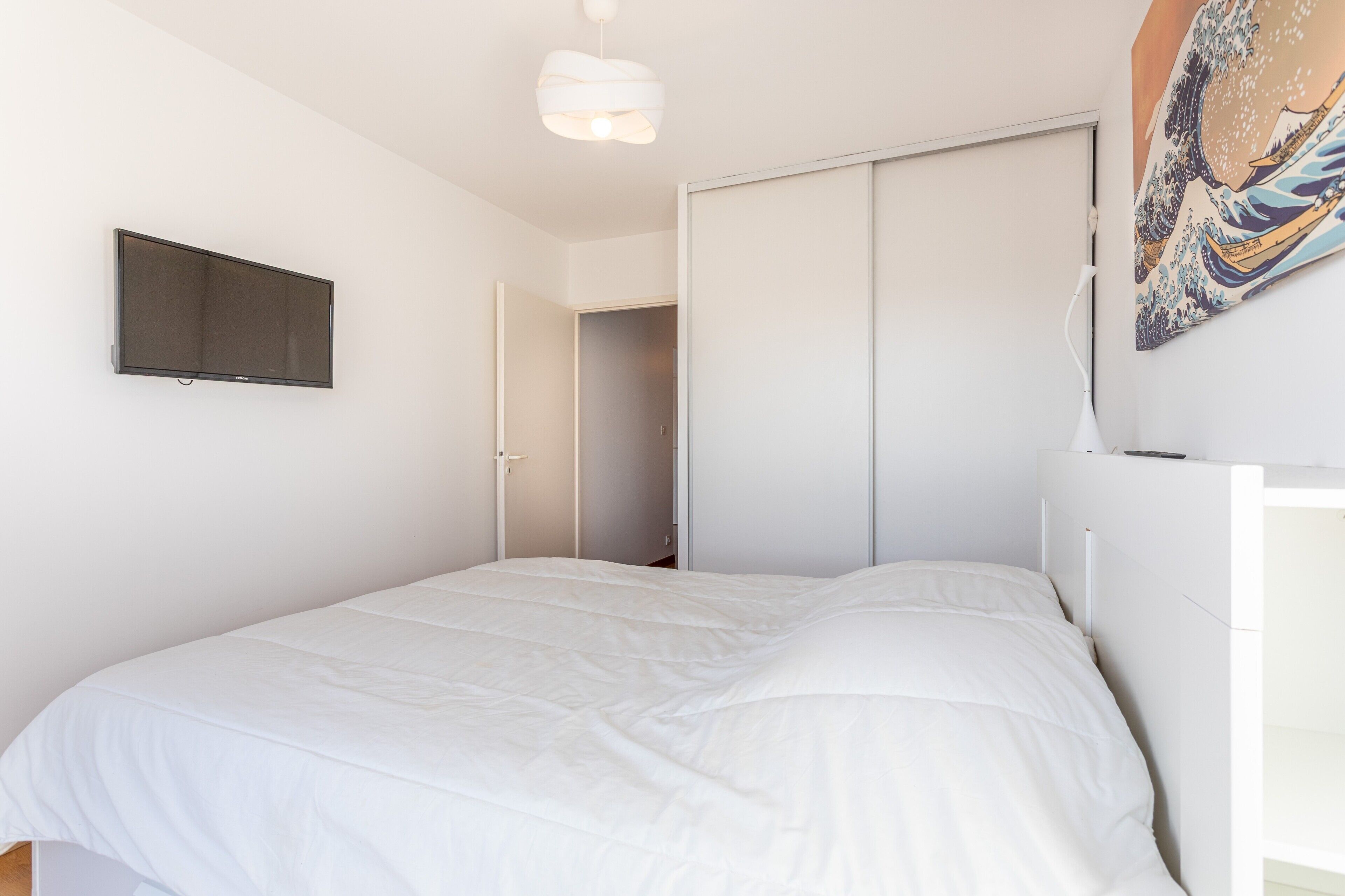 2 chambres, fer et planche à repasser, Wi-Fi gratuit