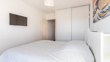 2 chambres, fer et planche Ă repasser, Wi-Fi gratuit
