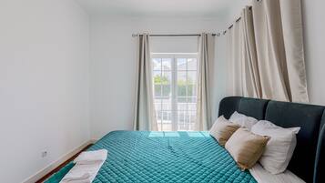 4 soverom, strykejern/-brett, wi-fi (inkludert) og sengetøy