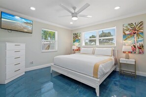 2 Schlafzimmer, Bügeleisen/Bügelbrett, kostenloses WLAN, Bettwäsche