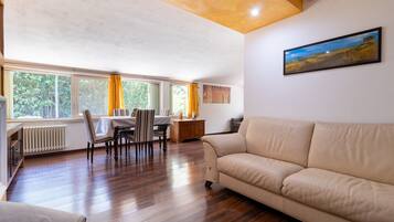 Televisión, chimenea