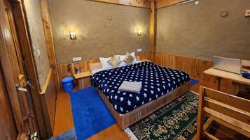 豪華雙人房, 山谷景觀 | 埃及棉床單、高級寢具、Select Comfort 床墊、獨特裝潢