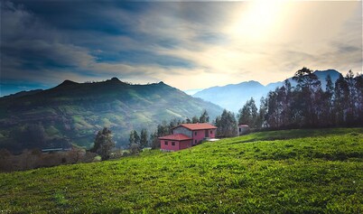 Country House 'Mugidos Lejanos' with Sea View, Private Terrace and Private Garden