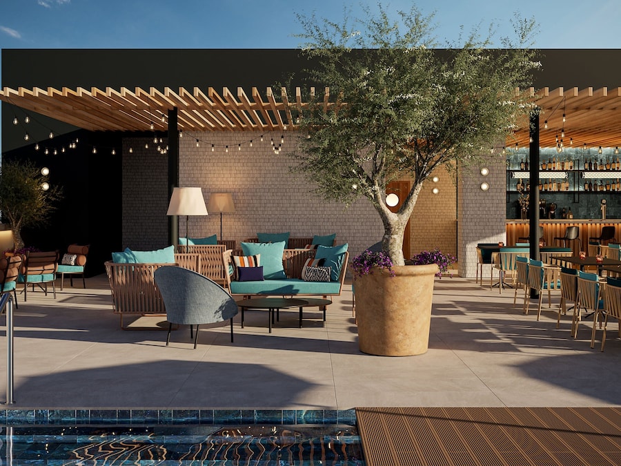 2 bars, bar sur le toit