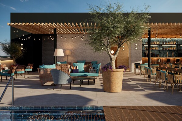 2 bares o lounges, bar en la azotea