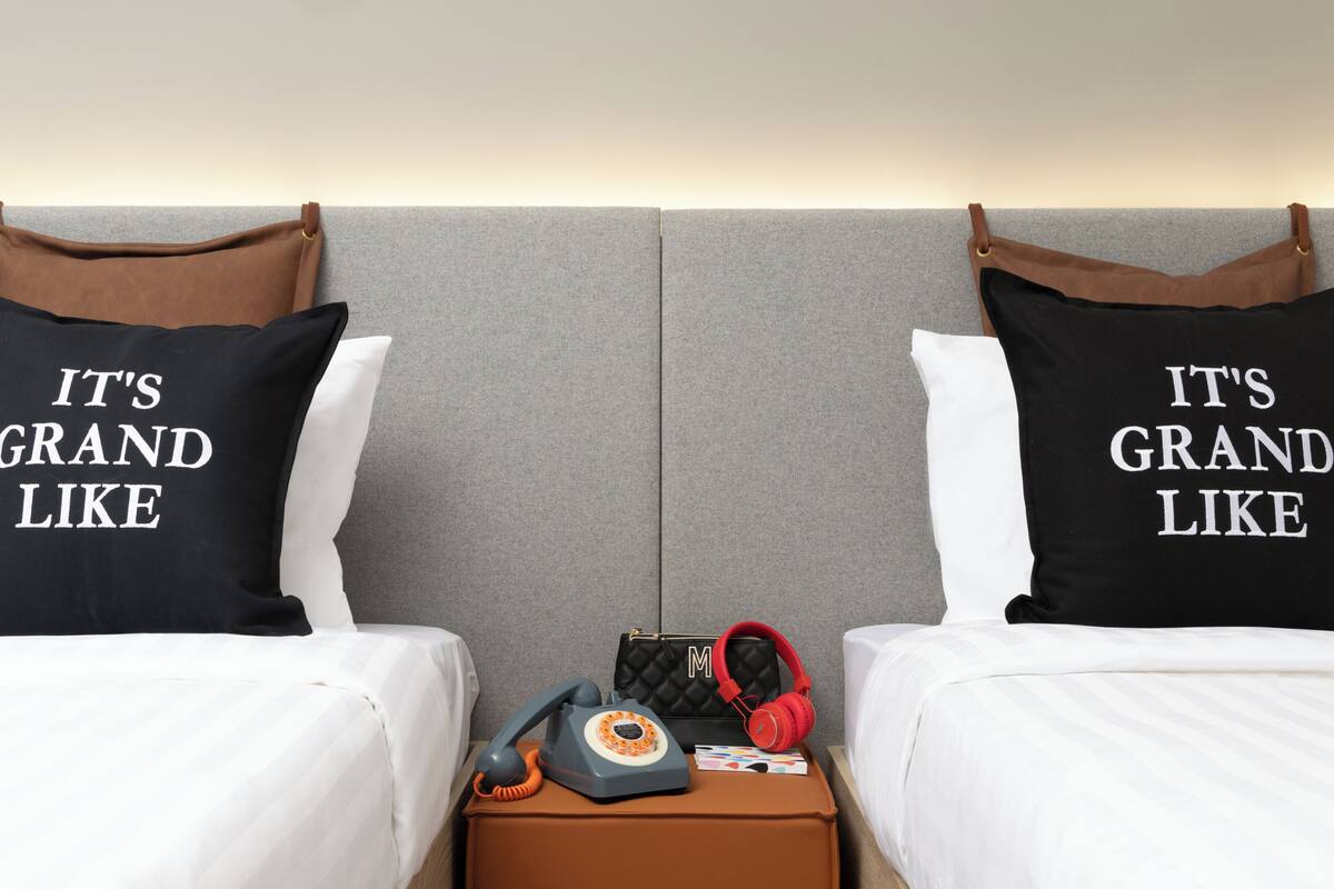 Room, 2 Twin Beds | Desk, laptop workspace, soundproofing, iron/ironing board (on request)