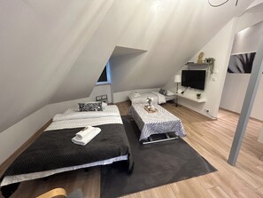 1 chambre, fer et planche à repasser, Wi-Fi, draps fournis