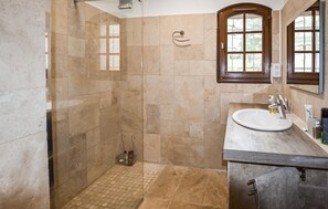 Shower, hair dryer