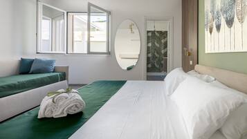 1 Schlafzimmer, kostenloses WLAN, Bettwäsche