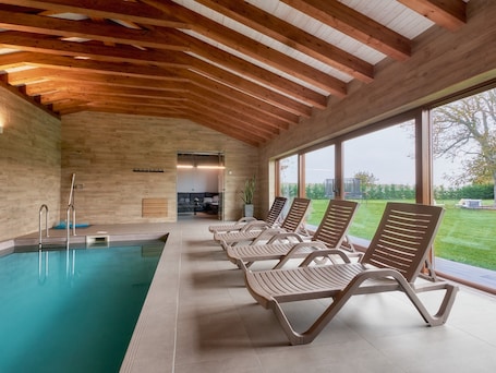 Pool. Country House 'Casa Rural Nogalia' with Private Terrace, Private Garden and Wi-Fi
