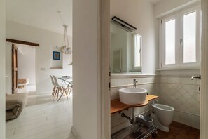 Shower, hair dryer, bidet