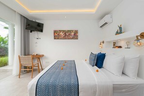 Villa básica | 2 dormitorios, caja fuerte, escritorio