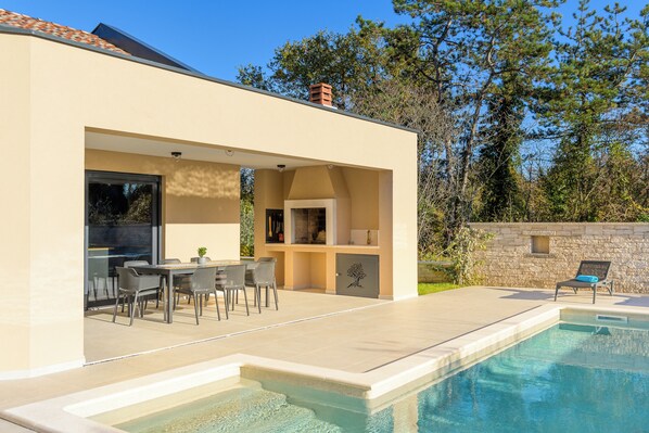 A heated pool - Villa Giulia (Istria - Prodol) (Prodol)