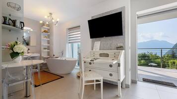 1 Schlafzimmer, kostenloses WLAN, Bettwäsche, Rollstuhlgeeignet