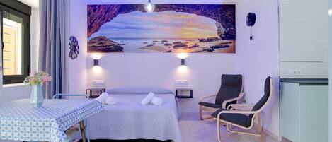 1 bedroom, iron/ironing board, free WiFi, bed sheets