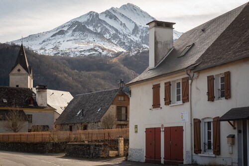 Ferienhaus '111 Val D'Azun - Gîte 6 Voyageurs' mit Bergblick, privater Terrasse und WLAN