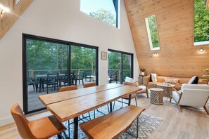 Dining - The Redhawk | Hocking Hills, Sauna, EV Charger (Logan)