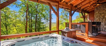 Stunning Views • Hot Tub • Sauna • Theater • Game Rooms • Sleep/Dine 23 •Firepit