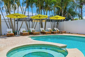 Außenpool, beheizter Pool