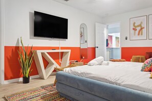 5 Schlafzimmer, Bügeleisen/Bügelbrett, kostenloses WLAN, Bettwäsche